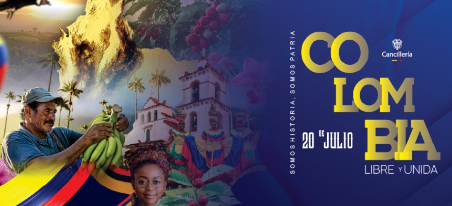 La Embajada y el Consulado de Colombia en Haití invitan a conmemorar el Día de la Independencia el 26 de julio de 2025 