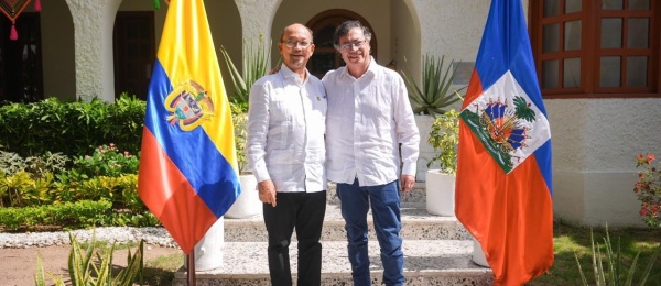  Colombia y Haití realizaron la primera reunión presidencial ampliada para restablecer las relaciones diplomáticas y consulares