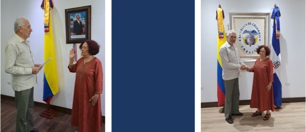 Vilma Velásquez Uribe se posesionó como cónsul en Puerto Príncipe, Haití