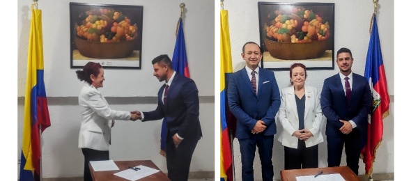 Se fortalece la misión de Colombia en Haití con la llegada de un nuevo funcionario